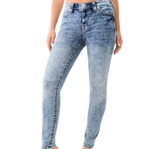 Sunrise Premium Denim 13/30 Jeans Distressed Wash Skinny Fit